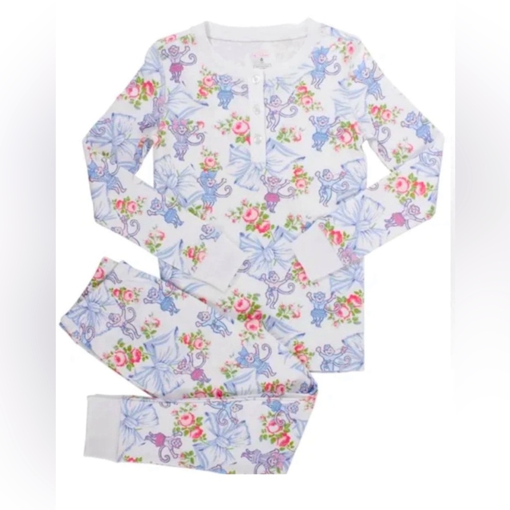 LoveShackFancy x Roller Rabbit PJs, size 14 (girls)